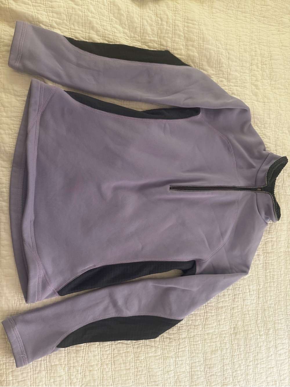 Lavender Half-Zip Performance Pullover
